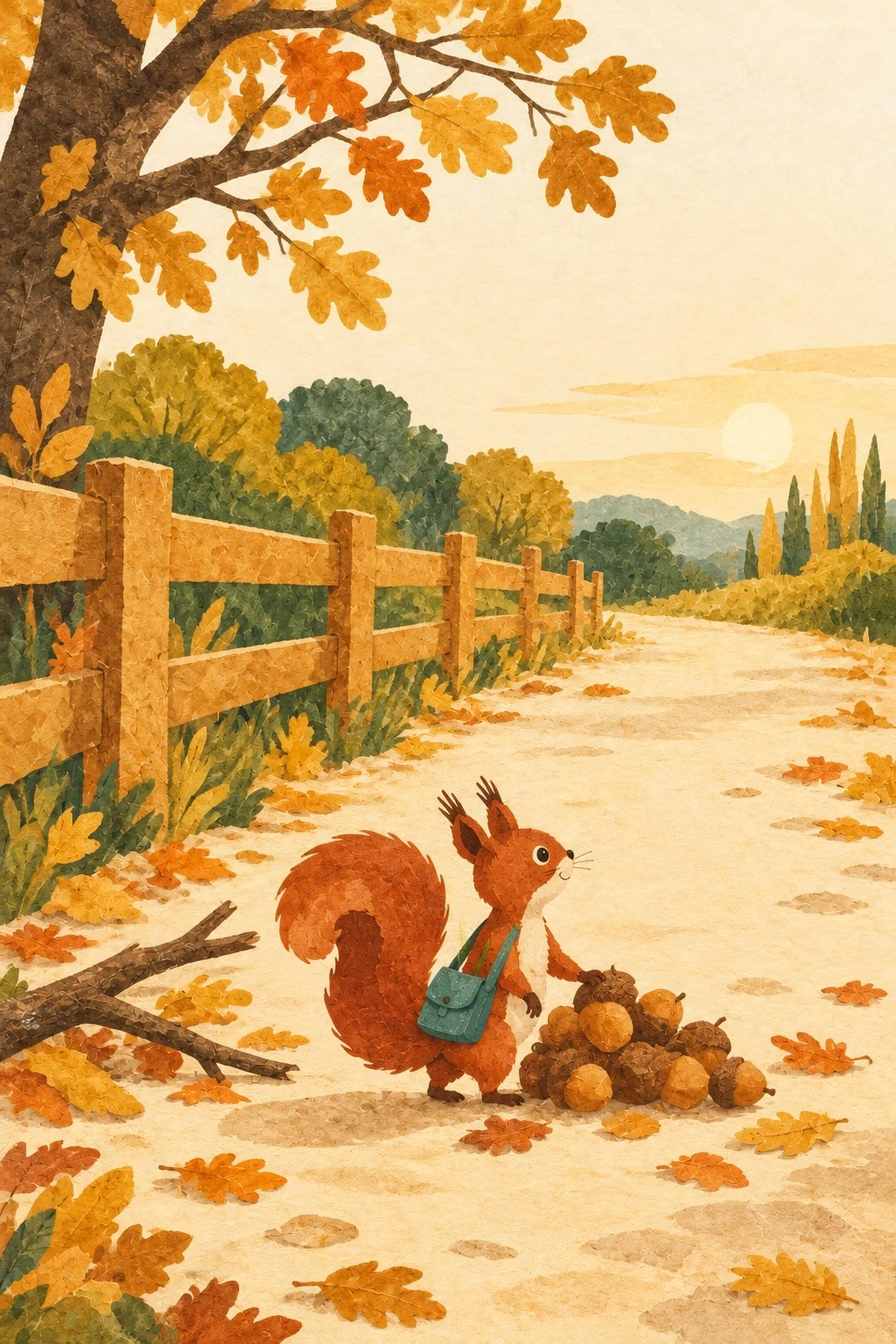 Putting Autumn By